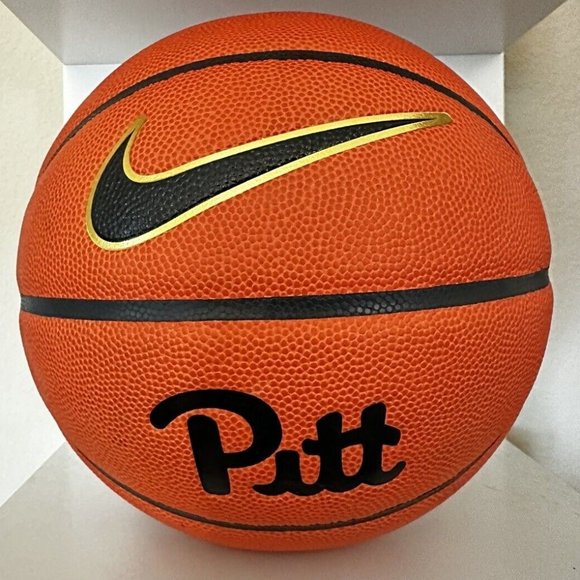 New Nike Game Elite Pitt Team Size 6 Issue Championship Basketball Ball Orange - Picture 1 of 3